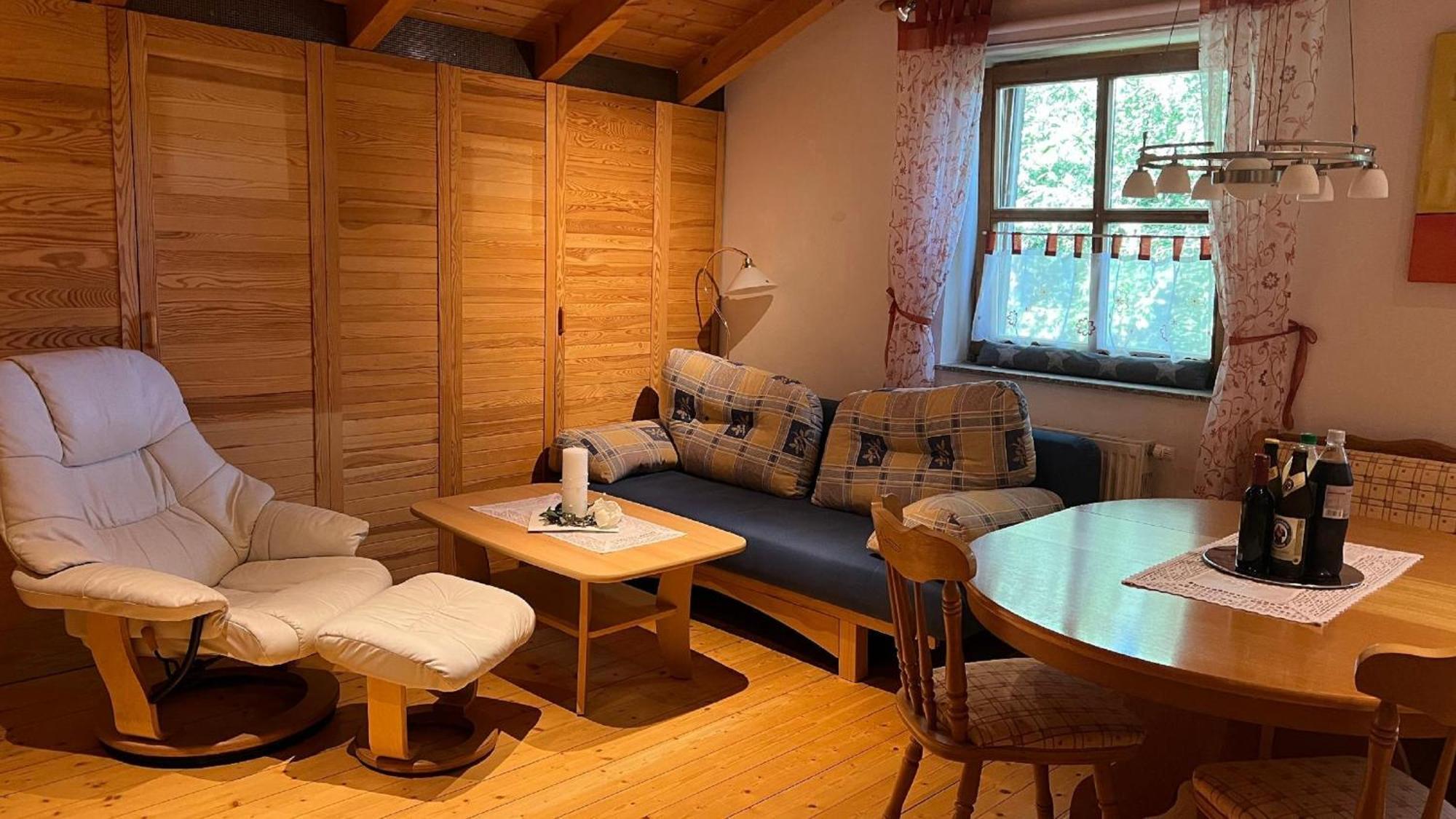 Ferienwohnung "Auszeit" Mit Garten Sankt Oswald-Riedlhuette Ngoại thất bức ảnh